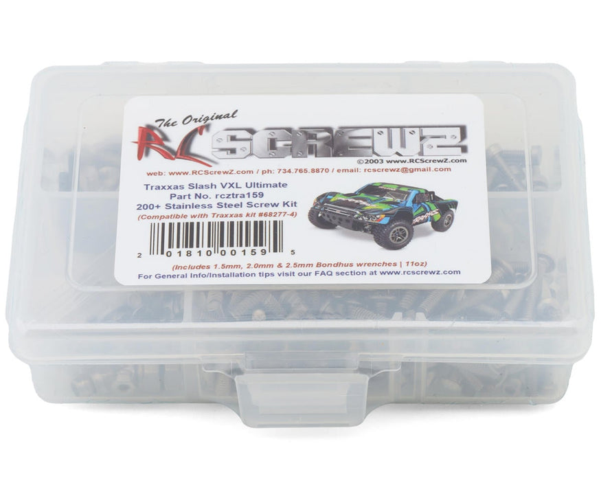 RC Screwz RCZTRA159 Stainless Steel Screw Kit for Traxxas® Slash 4x4® Ultimate