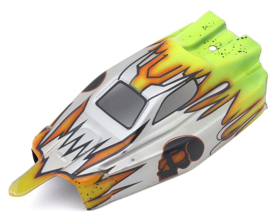 RadianZ Design 01MNBR Losi® Mini-B™ Retro 1/16 Pre-Painted Buggy Body (Retro Flames)