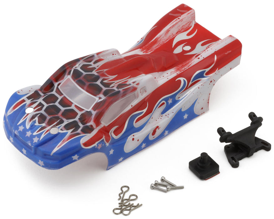 RadianZ Design 01MRBL Losi® Micro-B™ Leopard 1/24 Pre-Painted Truck Body (Lucian)