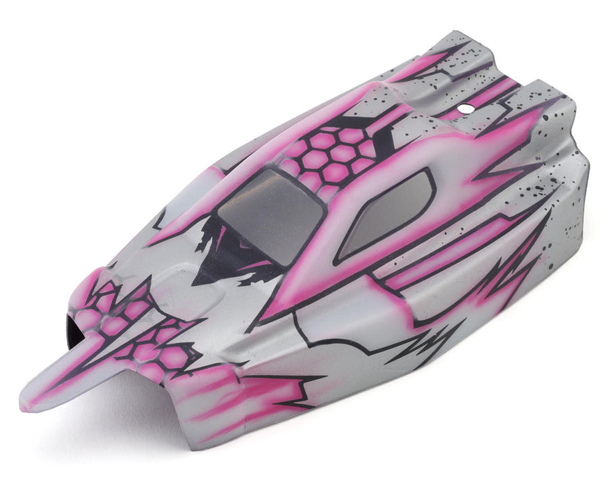 RadianZ Design 02MNBR Losi® Mini-B™ Retro 1/16 Pre-Painted Buggy Body (Retro Rocket)