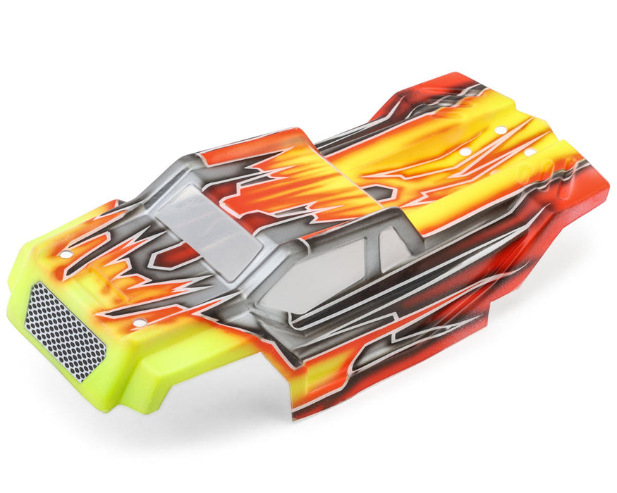 RadianZ Design 07AGI Arrma® Typhon Grom Iron Trek 1/14 Pre-Painted Truggy Body (Burn)