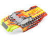 RadianZ Design 07AGI Arrma® Typhon Grom Iron Trek 1/14 Pre-Painted Truggy Body (Burn)