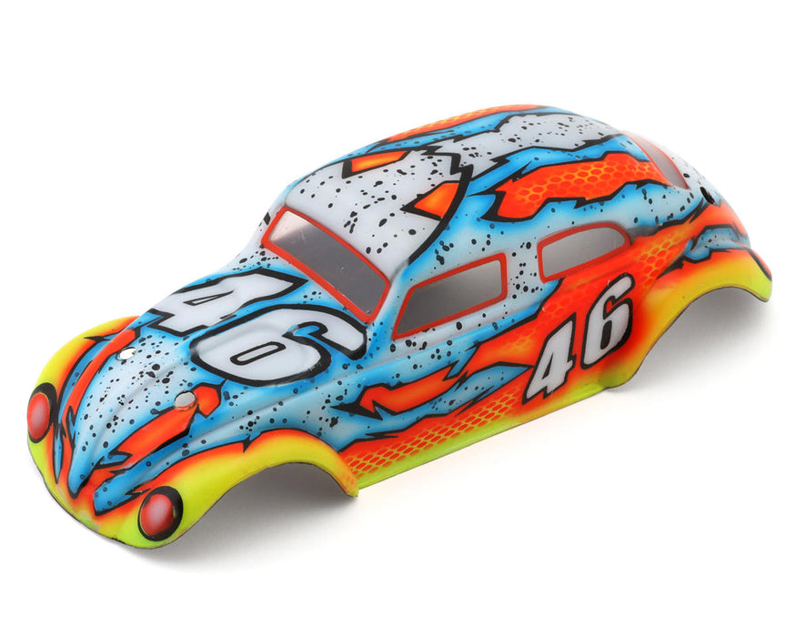 RadianZ Design 09MRBR Losi® Micro-B™ Rabitto Airbrush Pre-Painted Body (Snake 46)