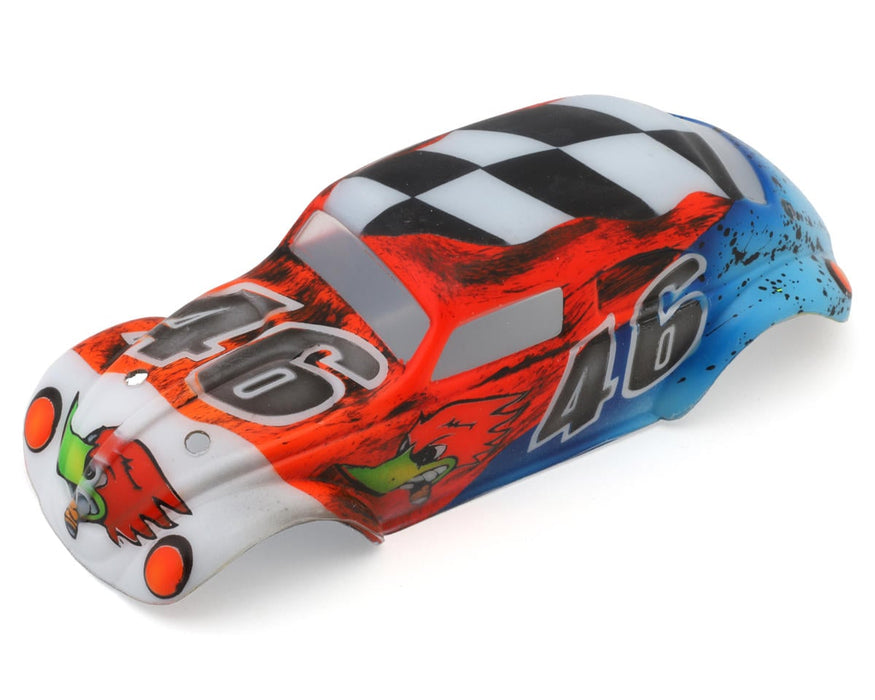 RadianZ Design 10MRBR Losi® Micro-B™ Rabitto Airbrush Pre-Painted Body (Angry Bird 46)