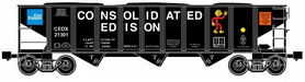 Ready Made Trains (RMT) 66207 O Gauge 70 Ton Hopper Car Consolidation Edison CEDX