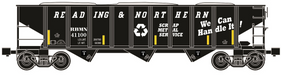 Ready Made Trains (RMT) 66212-2 O Gauge 70 Ton Hopper Car Reading & Northern RBMN "Scrap Metal Service"