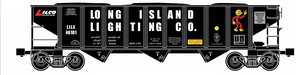 Ready Made Trains (RMT) 66299-111 O Gauge 70 Ton Hopper Car Long Island Lighting Co LILCO