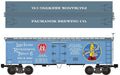 Ready Made Trains (RMT) 86111 O Scale 36' Wood Side Reefer Cannon Ball Beer