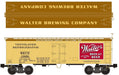 Ready Made Trains (RMT) 86192 O Scale 36' Wood Side Reefer Car Walter's Beer