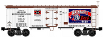 Ready Made Trains (RMT) 86199-172 O Scale 36' Wood Side Reefer Car Anthracite Bock Beer