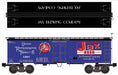 Ready Made Trains (RMT) 86199-93 O Scale 36' Wood Side Reefer Car Jax Beer