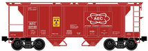 Ready Made Trains (RMT) 86309 O Scale 2 Bay Covered Hopper Atomic Energy Commission AEC (#s Vary)