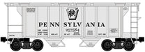 Ready Made Trains (RMT) 86315 O Scale 2 Bay Covered Hopper Pennsylvania PRR (#s Vary)
