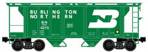 Ready Made Trains (RMT) 86328 O Scale 2 Bay Covered Hopper Burlington Northern BN (#s Vary)