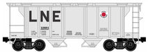 Ready Made Trains (RMT) 86379 O Scale 2 Bay Covered Hopper Lehigh & New England LNE (#s Vary)