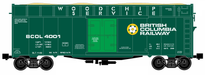 Ready Made Trains (RMT) 86499-07 O Scale Woodchip Car British Columbia Railway BCOL (#s Vary)