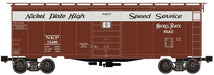 Ready Made Trains (RMT) 96445 O Gauge Boxcar Nickel Plate Road NKP
