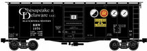 Ready Made Trains (RMT) 964991581 O Gauge Boxcar Chesapeake & Delaware - BR&W