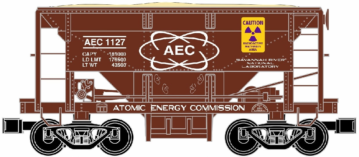 Ready Made Trains (RMT) 967093 O Gauge Ore Car Atomic Energy Commission AEC