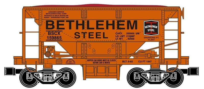 Ready Made Trains (RMT) 96719-321 O Gauge Ore Car Bethlehem Steel - Sparrow's Point