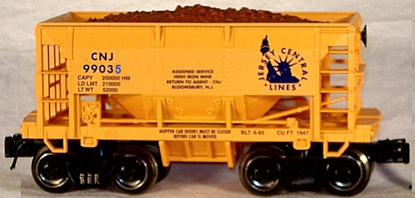 Ready Made Trains (RMT) 96726 O Gauge Ore Car Jersey Central CNJ
