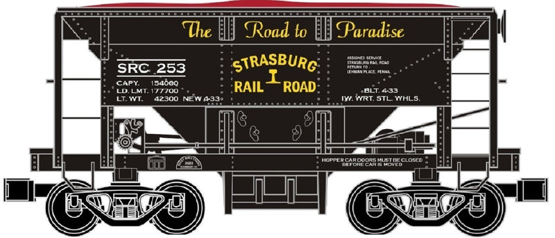 Ready Made Trains (RMT) 96799-40 O Gauge Ore Car Strasburg SRC