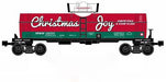Ready Made Trains (RMT) 968501 O Gauge Single Dome Tank Car Christmas Joy