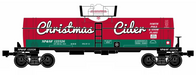 Ready Made Trains (RMT) 968505 O Gauge Single Dome Tank Car Christmas Cider