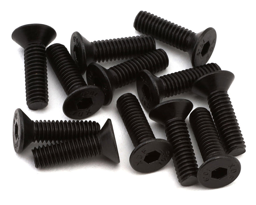 Redcat 20113 4x14mm Countersunk Hex Machine Thread Screws (12 Pack)