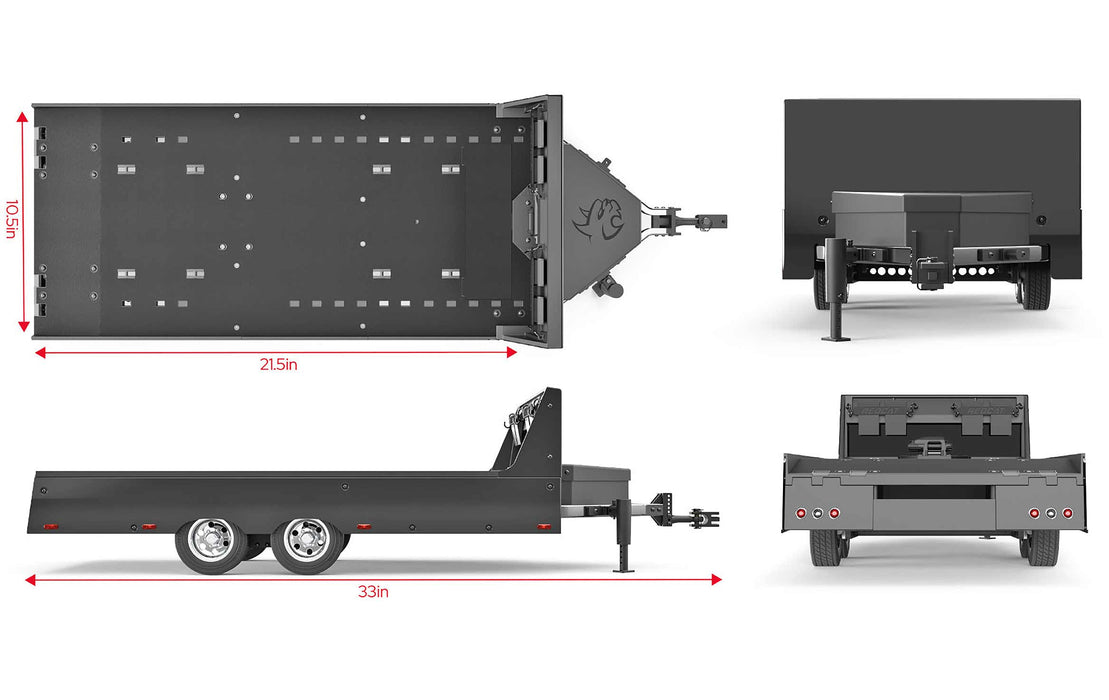 Redcat 21925 1/10 Custom Trailer