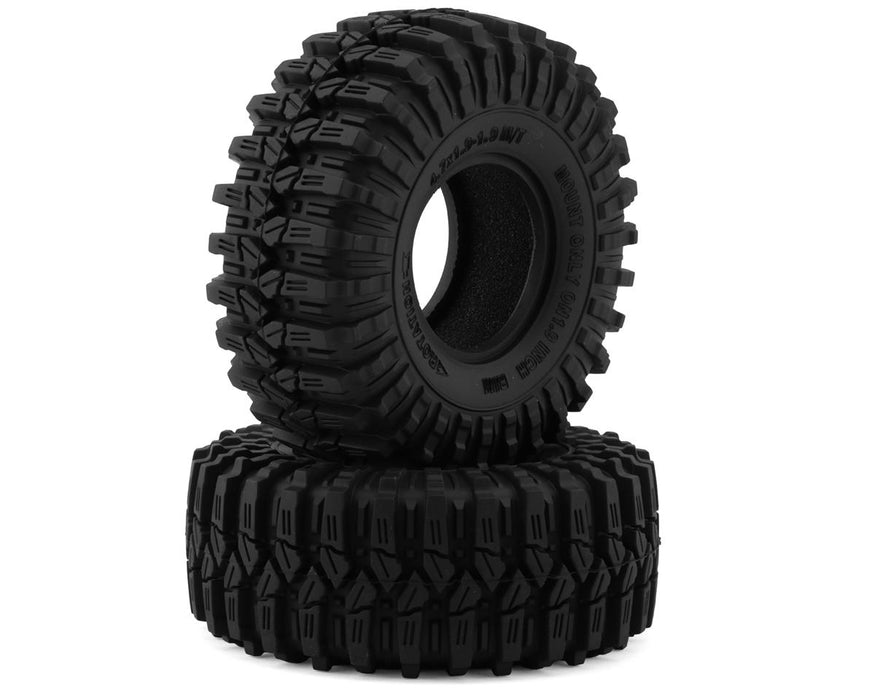 Redcat 22341 MT-9 Mud-Terrain 1.9" Rock Crawler Tires (2 Pack)