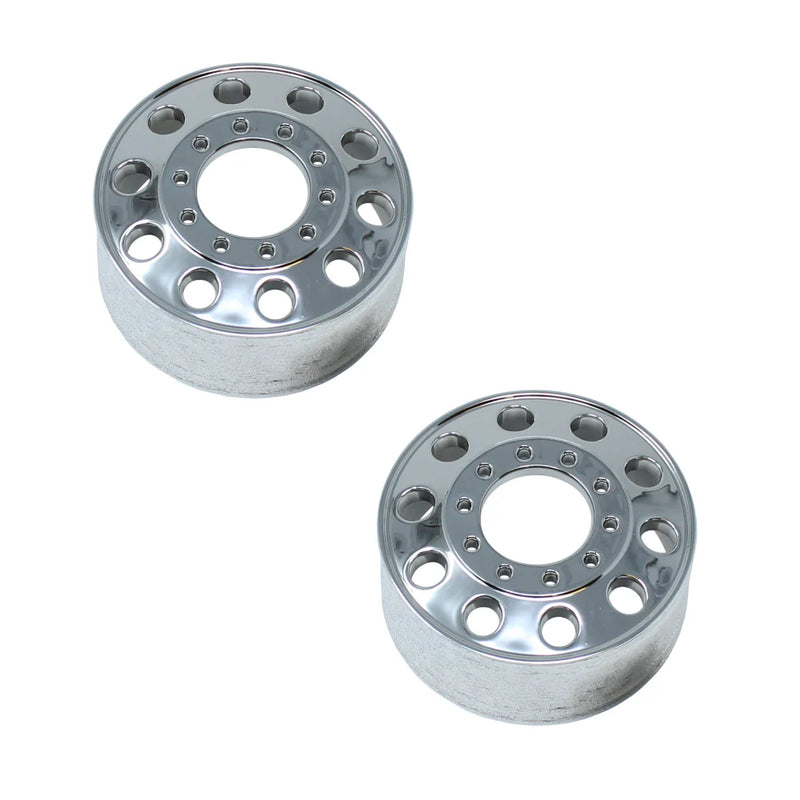 Redcat 24107 Custom Hauler Chrome Front Wheels (2 Pack)