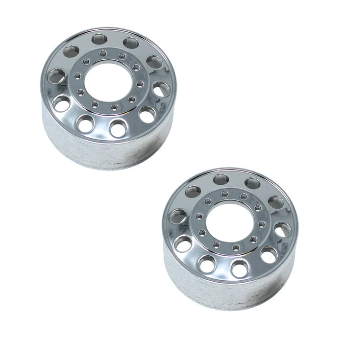 Redcat 24107 Custom Hauler Chrome Front Wheels (2 Pack)