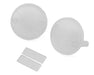 Redcat 24228 Clear Custom Hauler Fog & Head Light Lenses
