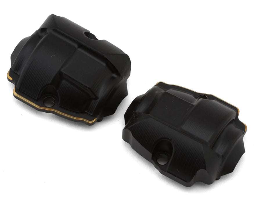 Redcat 30179 MT-18/Ascent-18 Black Aluminum Differential Covers (2 Pack)