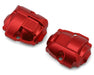 Redcat 30180 MT-18/Ascent-18 Red Aluminum Differential Covers (2 Pack)