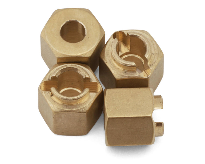 Redcat 30380 MT-18/Ascent-18 Brass Wheel Hexes (4 Pack)