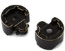 Redcat 30586 Ascent Black 144g Brass Outer Portal Covers (2 Pack)