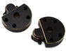 Redcat 30684 Ascent Black 104g Brass Outer Portal Covers (2 Pack)