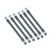 Redcat 30786 Black Ascent Fusion Aluminum Cross Chassis Brace Links