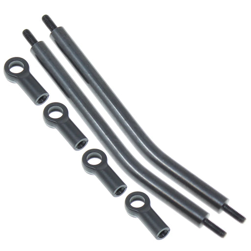 Redcat 30789 83mm Black Aluminum Front Lower Links for Ascent (1 Pair)