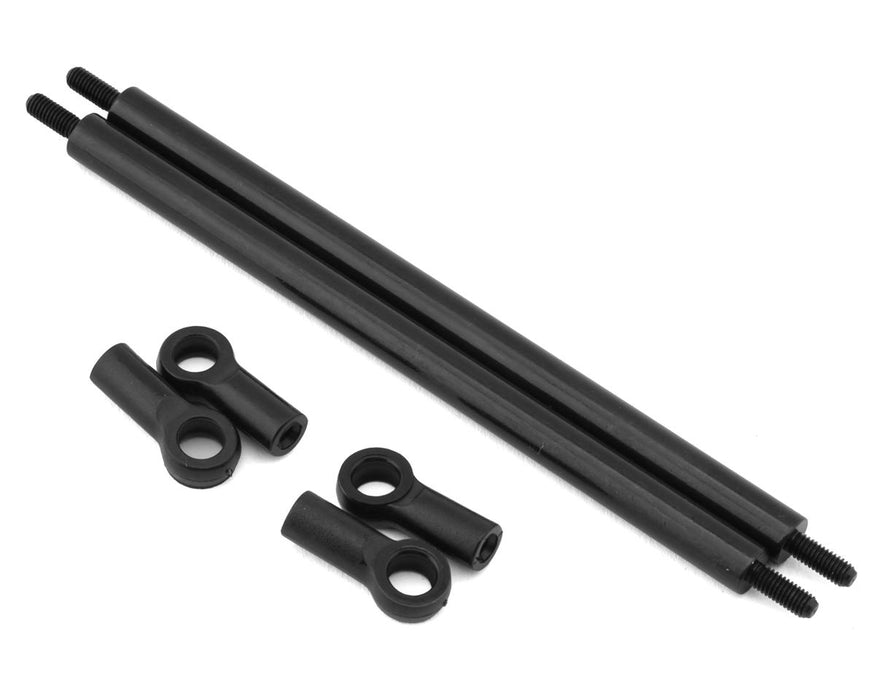 Redcat 30790 Ascent Black Aluminum 96mm Rear Lower Links (2 Pack)