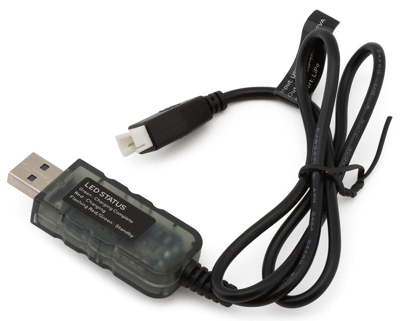 Redcat 31099 MT-18/Ascent-18 USB Battery Charger with PH2.54 JST-XH 3-Pin Connector