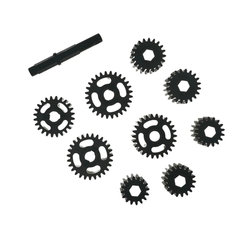Redcat 31799 Steel Transfer Case Top Shaft & Underdrive Gear Set for Ascent