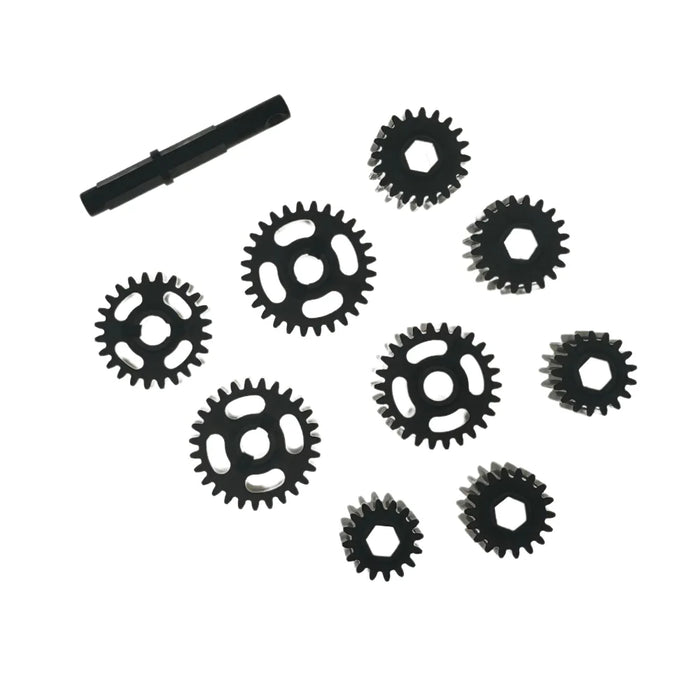 Redcat 31799 Steel Transfer Case Top Shaft & Underdrive Gear Set for Ascent