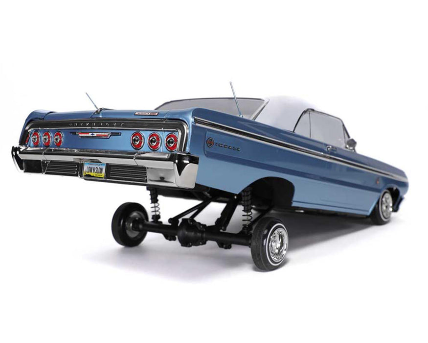 Redcat 32894 Blue/White SixtyFour Chevrolet Impala 1/10 RTR Scale Hopping Lowrider