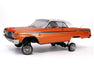 Redcat 32895 Orange/White SixtyFour Chevrolet Impala 1/10 RTR Scale Hopping Lowrider