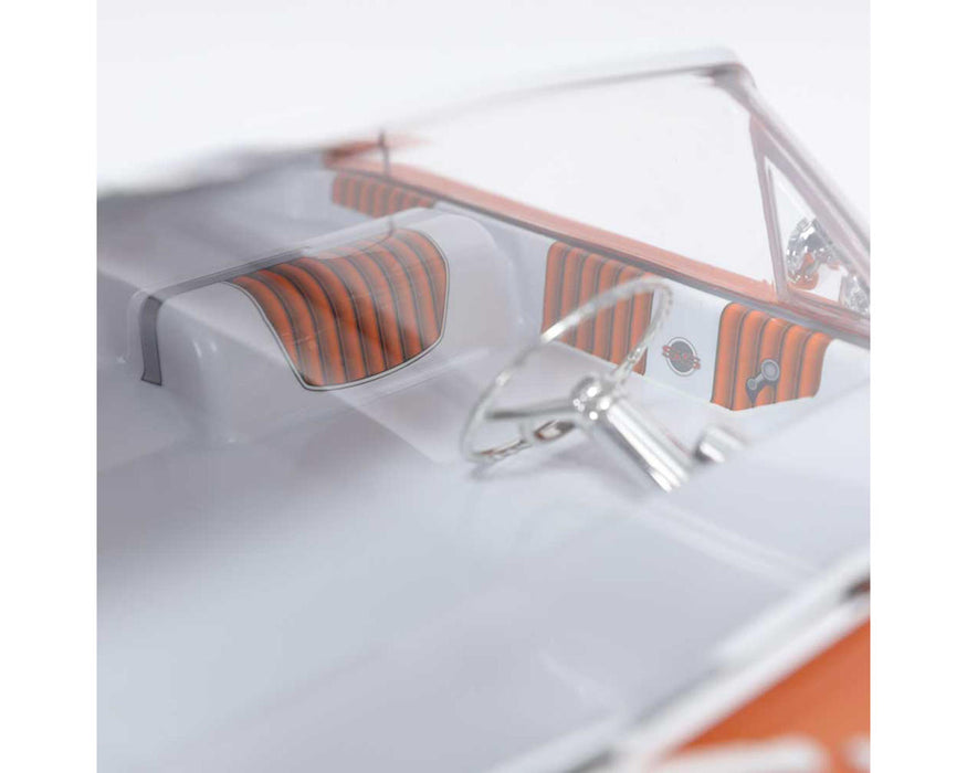 Redcat 32895 Orange/White SixtyFour Chevrolet Impala 1/10 RTR Scale Hopping Lowrider