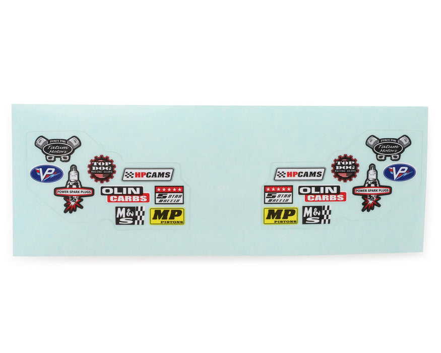 Redcat 37043 MT-18 Polycarbonate Side Plates with Decal Sheets (2 Pack)