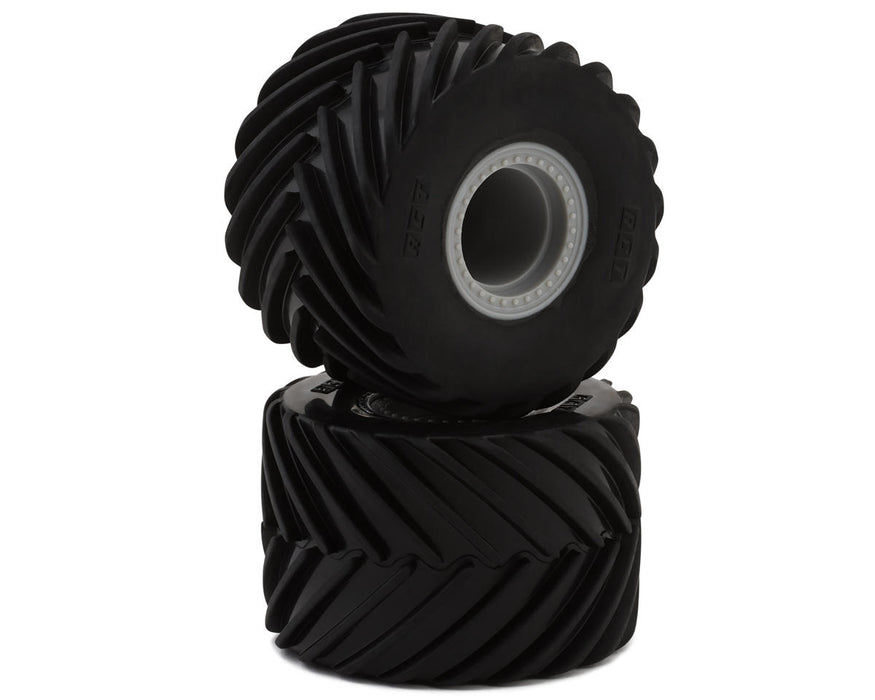 Redcat 37056 MT-18 Monster Truck Pre-Mounted Tires (2 Pack)